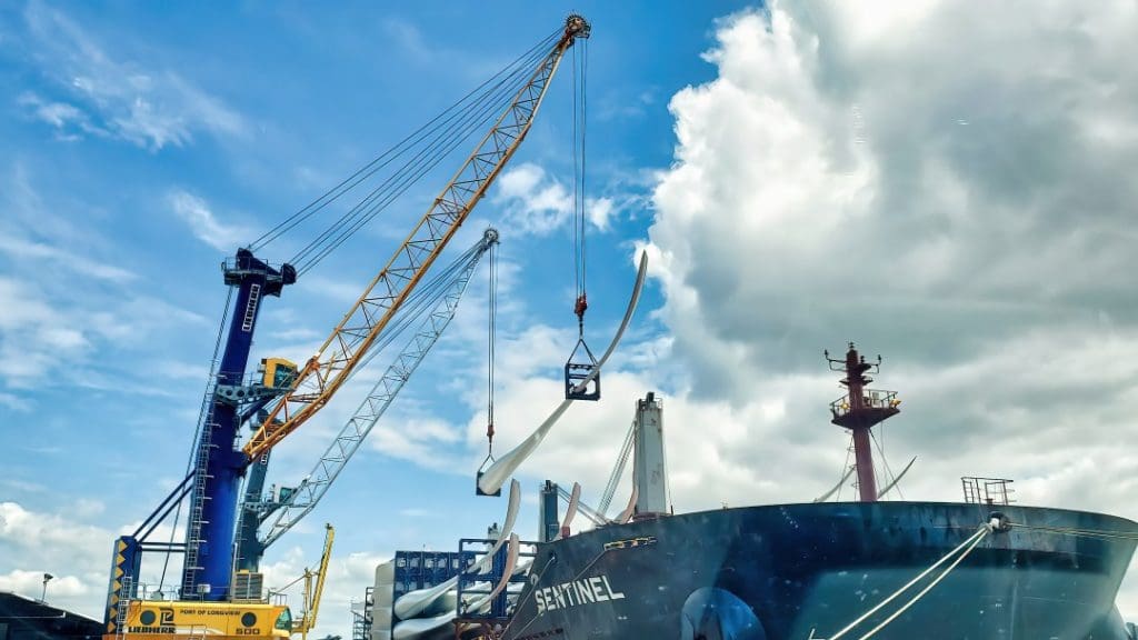 Wind Energy Import - Port of Longview