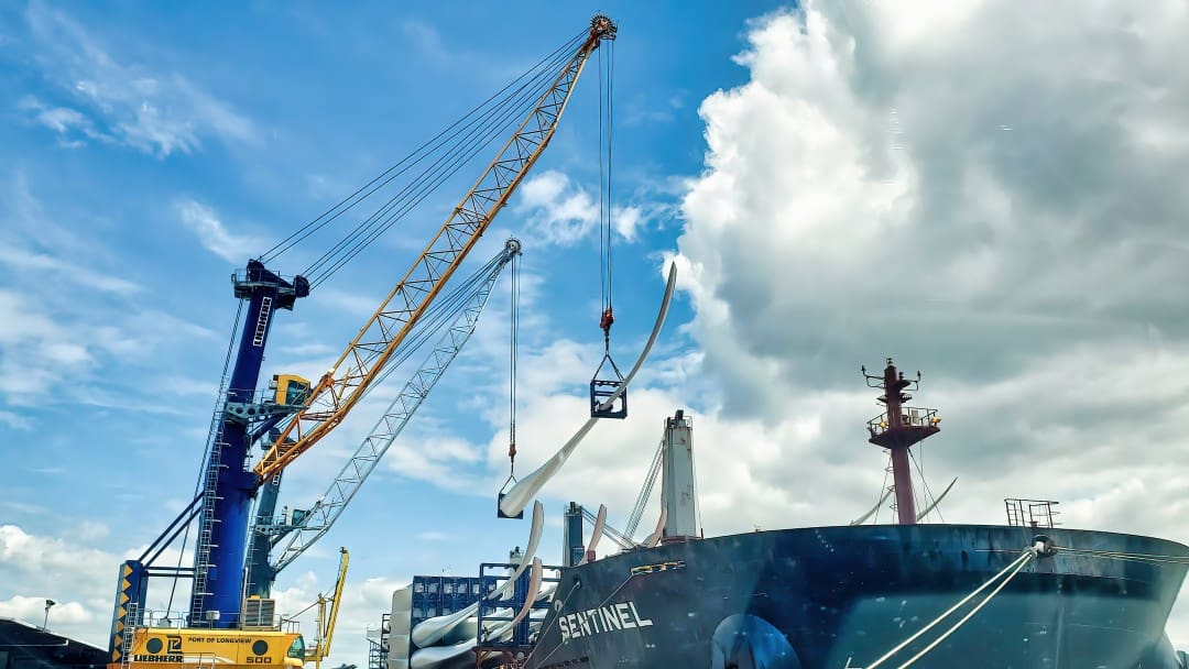 Wind Energy Import - Port of Longview